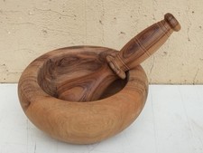 Vecchio mortaio legno usato  Torino