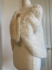 Hand knitted cream for sale  LYMM
