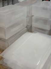 Plastic shoe boxes for sale  BRIGHTON