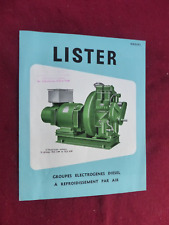 Lister air cooled d'occasion  Expédié en Belgium