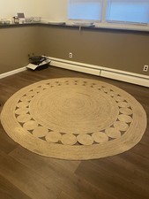 circular jute rug for sale  Middletown