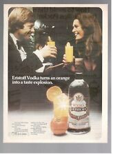 Vodka eristoff advertising d'occasion  Expédié en Belgium