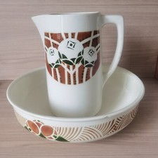 Ensemble toilette porcelaine d'occasion  Aubin