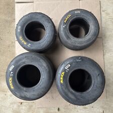 Bom conjunto usado de pneus MG Yellow FZ Racing Go Kart 7.10/11x5 e 4.60-10x5 comprar usado  Enviando para Brazil