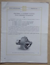 Oerlikon machines courant d'occasion Oerlikon machines courant d'occasion  Grancey-le-Château-Neuvelle