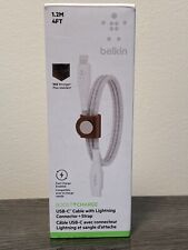 Carga Belkin Boost up Cabo Usb-C com conector Lightning + Strap-Caixa Aberta, usado comprar usado  Enviando para Brazil