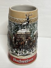 Usado, Caneca de cerveja vintage 1987 Budweiser colecionador série C Stein Anheuser-Busch comprar usado  Enviando para Brazil