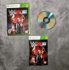 WWE 2K16 Microsoft Xbox 360 2015 CIB Completo Na Caixa Com Manual Testado Funcionando comprar usado  Enviando para Brazil
