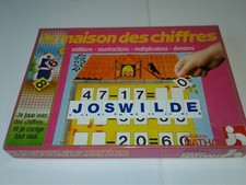Maison chiffres jeu d'occasion  France