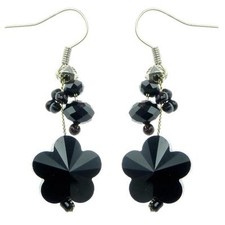 Boucles oreilles noires d'occasion  Épinay-sur-Orge