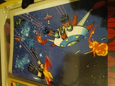 Poster mazinga goldrake usato  Virle Piemonte