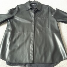 Women black leather for sale  SOUTHSEA