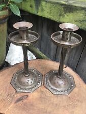 Antique goberg candlesticks for sale  PETERBOROUGH