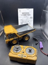 Camión de volteo RC juguete educativo control remoto 2,4 GHz RC camión de construcción funciona segunda mano  Embacar hacia Mexico