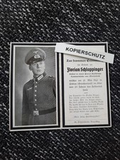 Sterbebild soldat einem gebraucht kaufen  Altötting