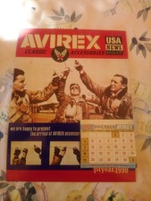 Rare calendrier avirex d'occasion  La Valette-du-Var