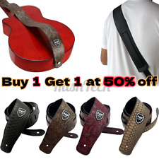 Guitar strap leather for sale  South El Monte