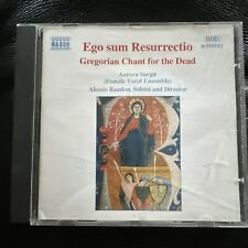 Gregorian-Ego Sum Resurrectio CD Naxos Early Chant all Souls sacred randon, usado comprar usado  Enviando para Brazil