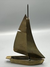 Vintage brass sailing for sale  SALTBURN-BY-THE-SEA
