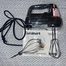 Batedeira manual elétrica Cuisinart HM-70 7 velocidades (220 Watts) com controles digitais, usado comprar usado  Enviando para Brazil