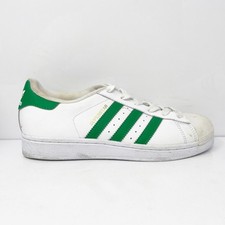 Tênis Adidas Boys Superstar Foundation S81017 Branco Casual Tamanho 5, usado comprar usado  Enviando para Brazil