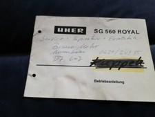 Anleitung uher 560 gebraucht kaufen  Zirndorf