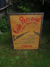 Panneau enseigne ecole d'occasion  Écos