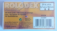 Rolodex 100 refill for sale  LONDON