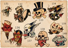 Sailor jerry tattoo for sale  Olmsted Falls
