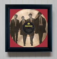 Caixa de sombras Beatles HELP emoldurada dourada gravada LP comprar usado  Enviando para Brazil