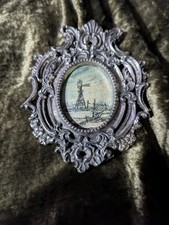 Signed miniature oil for sale  Salem