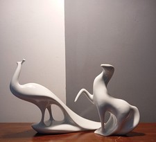 Rara coppia statuine usato  Torino