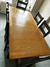 Oak dining table for sale  MAIDSTONE