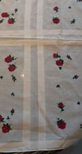 Tischdecke vintage 90x90 gebraucht kaufen  Neulußheim