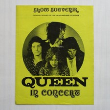 Queen In Concert 1973 / 1974 Show Souvenir UK Tour Programme Book (VG+) comprar usado Queen In Concert 1973 / 1974 Show Souvenir UK Tour Programme Book (VG+) comprar usado  Enviando para Brazil