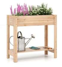 Wooden raised planter for sale  STOWMARKET