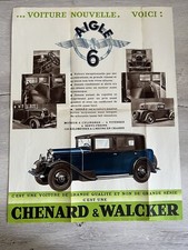 Affiche ancienne chenard d'occasion  Châteauroux