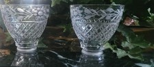 Pair crystal glass for sale  Highland Park
