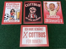 Cottbus fan schilder gebraucht kaufen  Allenfeld, Boos, Hargesheim
