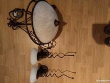 Lustre appliques murales d'occasion  Lannion
