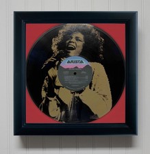 Whitney Houston emoldurado preto vinil gravado LP caixa de sombras comprar usado  Enviando para Brazil