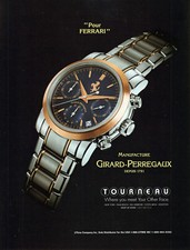 1997 Girard-Perregaux pour Ferrari relógio cronógrafo foto retrô impressão anúncio S40, usado comprar usado  Enviando para Brazil