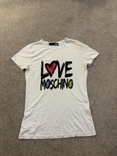 Women moschino tshirt for sale  LIVERPOOL