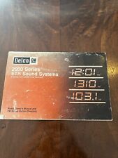 Delco 2000 series for sale  Granger