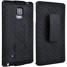 Capa combo 10X Samsung Galaxy Note 4 Edge shell/coldre com suporte preta  comprar usado  Enviando para Brazil
