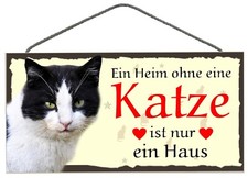 Türschild katze holzschild gebraucht kaufen  Lübeck