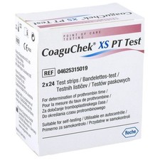 CoaguChek XS PT teste 48 tiras validade 02-28-2026 comprar usado  Enviando para Brazil