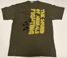 Camiseta Vintage Y2K The Sound Of Animals Banda de Luta Rock Punk Califórnia Tamanho M comprar usado  Enviando para Brazil
