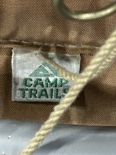 Mochila vintage camp trails com moldura de metal e caminhada acampamento lona original comprar usado  Enviando para Brazil