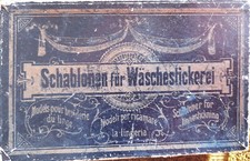 Schablonen wäschestickerei gebraucht kaufen  Mittweida